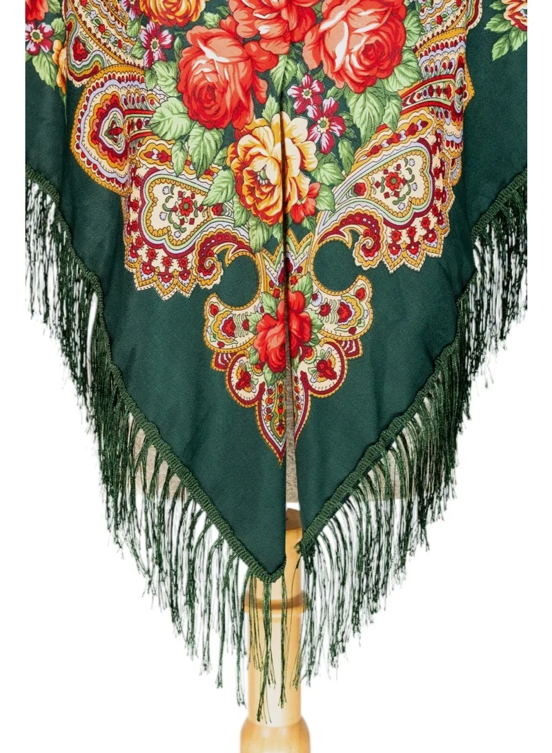 Bidani Empress Emerald Rose Shawl – Pavlovo Legacy